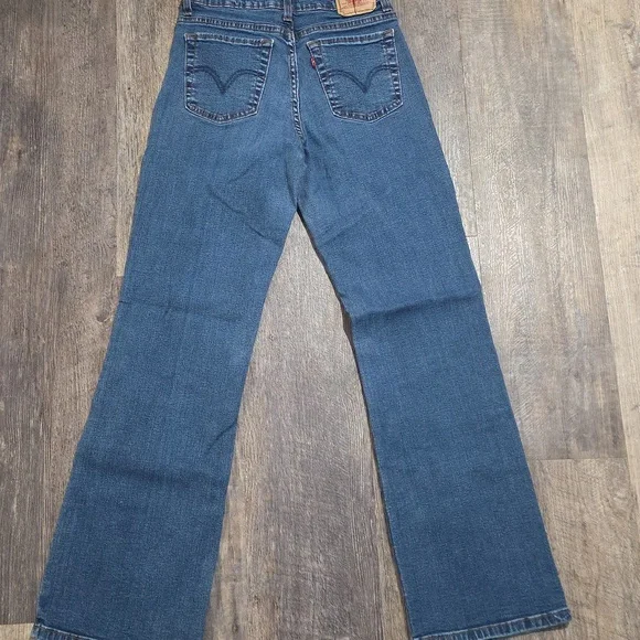 Levi's 512 Women's Size 8M Perfectly Slimming Bootcut Jeans Stretch - Picture 7 of 8